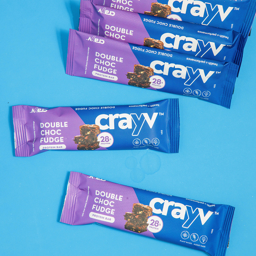 crayv six double choc fudge bars