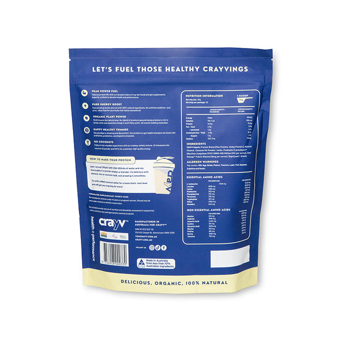 crayv vanilla cupcake ingredients