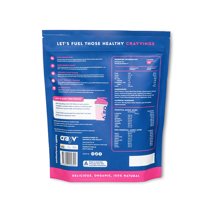 delicious organic crayv pack