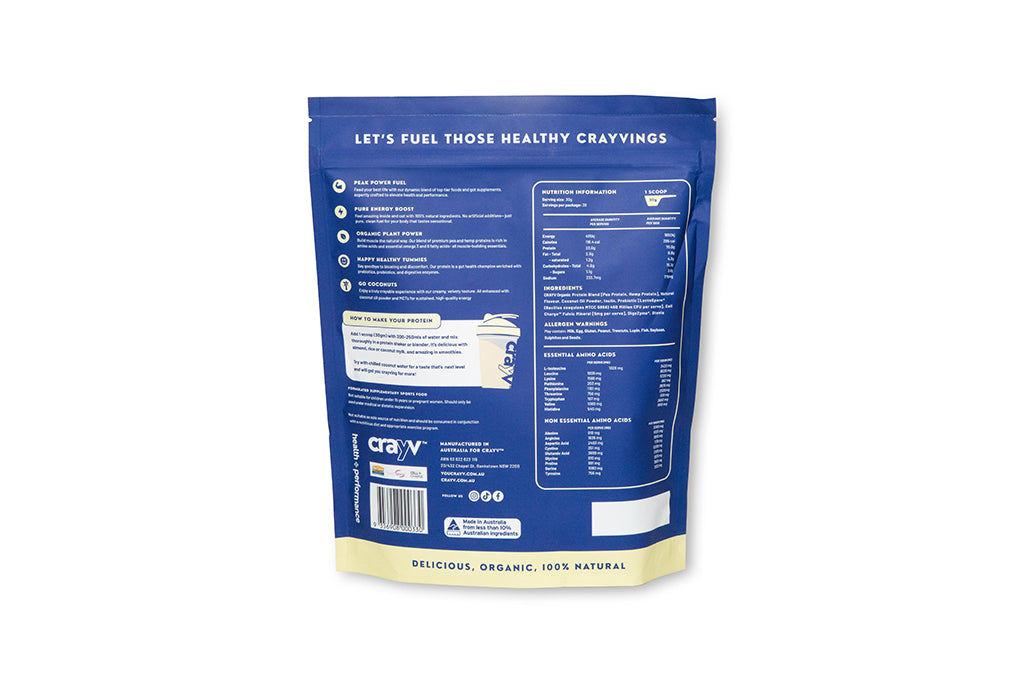 crayv vanilla cupcake ingredients